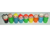 fisher price wooden little people
